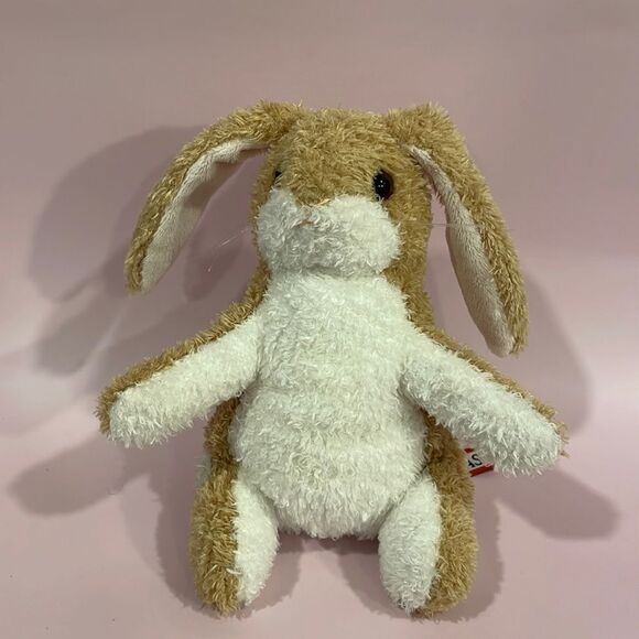 2015 Douglas Velveteen Rabbit Plush Bunny Armand Eisen 7" Tan White Spots Toy - Picture 1 of 7